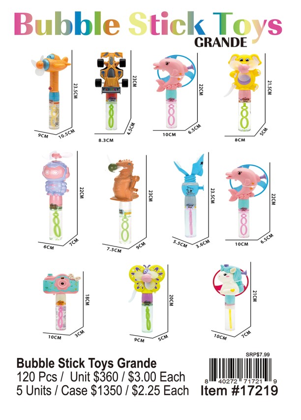 Bubble Stick Toys Grande